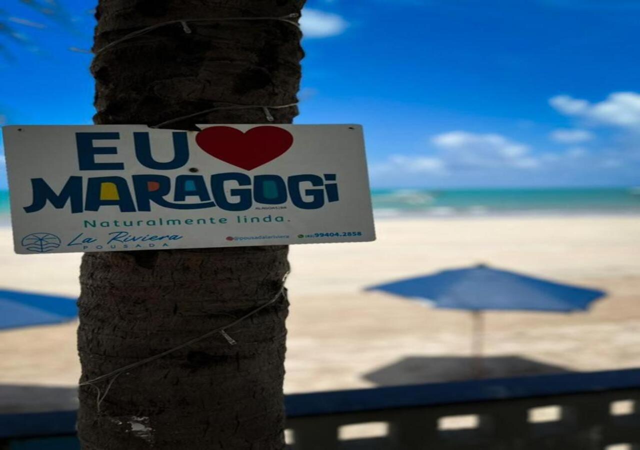Pousada La Riviera - Pe Na Areia E Passeios Em Maragogi Eksteriør bilde